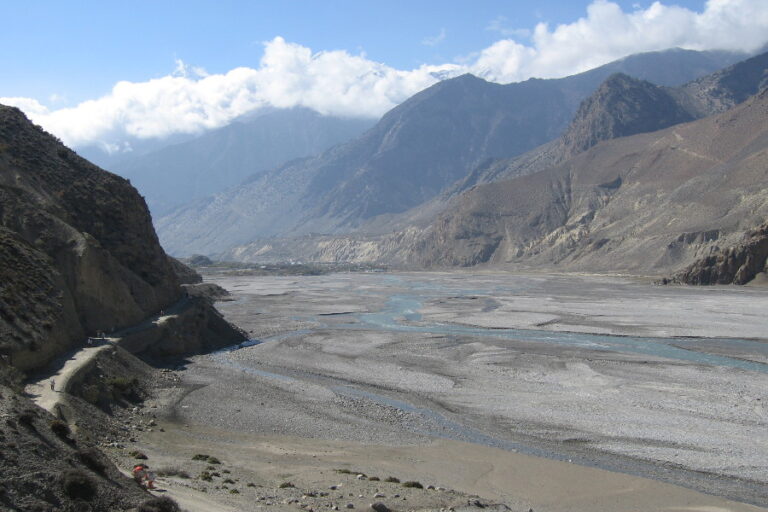 Kali Gandaki valley above Jomsom